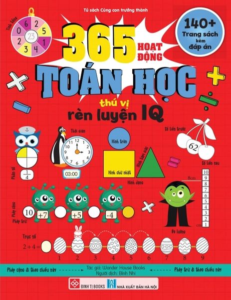 365 hoạt động Toán học thú vị rèn luyện IQ