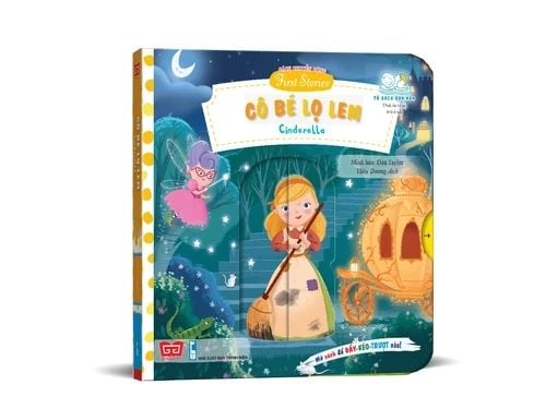Sách tương tác - Sách chuyển động - First stories – Cinderella - Cô bé Lọ Lem