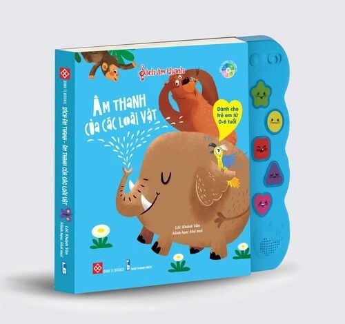 Sách tương tác - Sách âm thanh - Âm thanh của các loài vật
