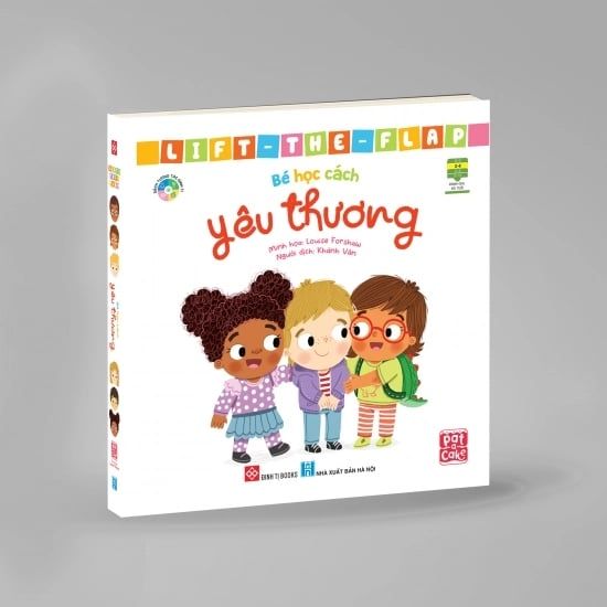 Sách tương tác - Lift-the-flap - Bé học cách yêu thương