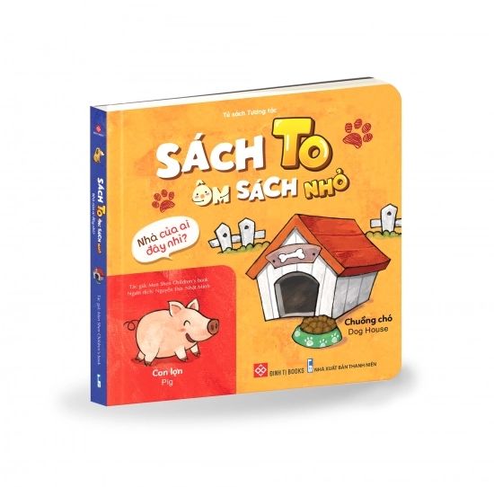 Sách to ôm sách nhỏ - Nhà của ai đây nhỉ?