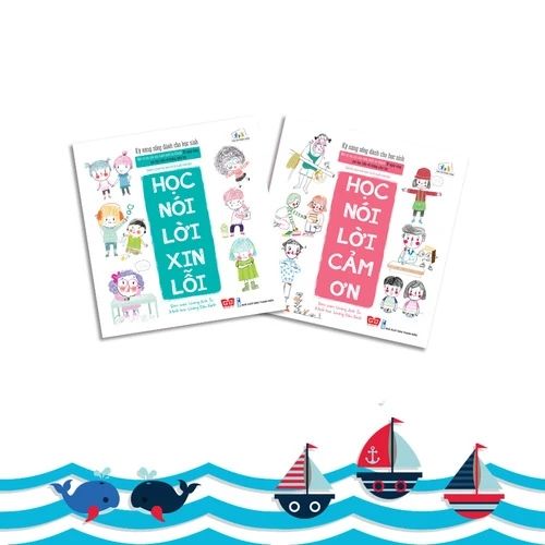 Set Tớ lịch sự: Học nói lời xin lỗi - Học nói lời cảm ơn