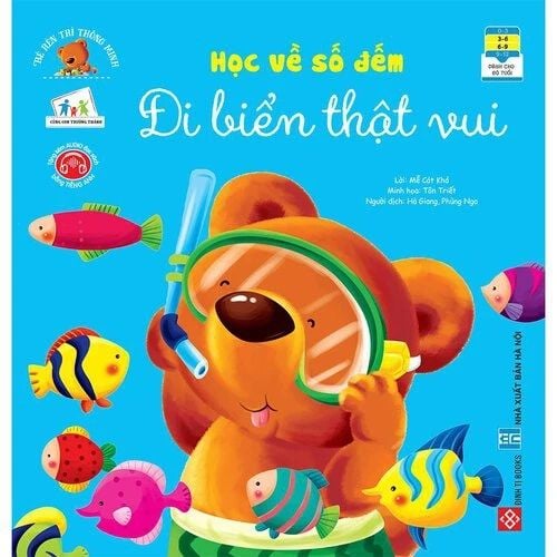 Bé rèn trí thông minh - Học về số đếm - Đi biển thật vui