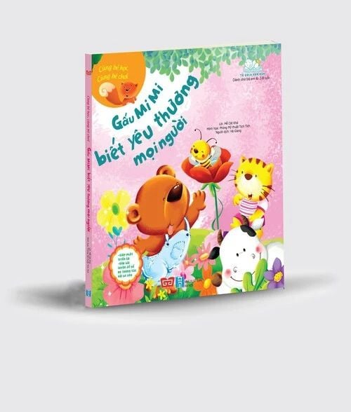 Cùng bé học - Cùng bé chơi - Gấu Mi Mi yêu thương mọi người