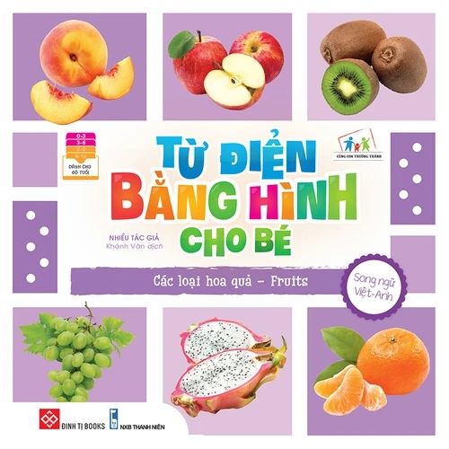 Từ điển bằng hình cho bé - Các loại hoa quả - Fruits
