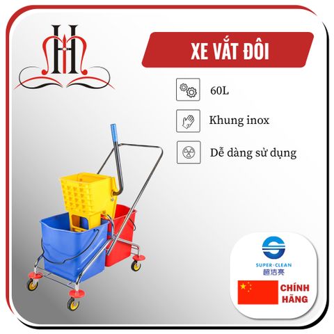 Xe vắt giẻ đôi B043