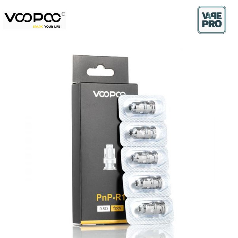 Pack 5 Coils 0.8ohm PnP R1 thay thế cho Pod System VINCI by Voopoo