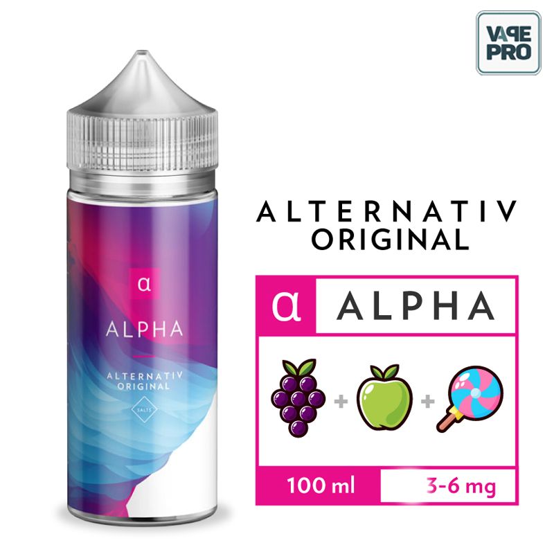 ALPHA (Táo nho lạnh) - ALTERNATIV - 100ML