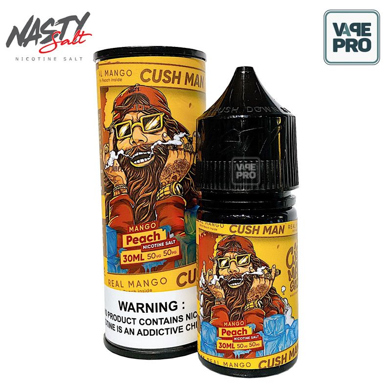 CUSH MAN PEACH (Xoài Đào lạnh) - NASTY SALT - 30ML