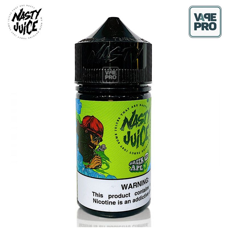 GREEN APE (Táo xanh lạnh) - NASTY JUICE E-LIQUID - 60ML