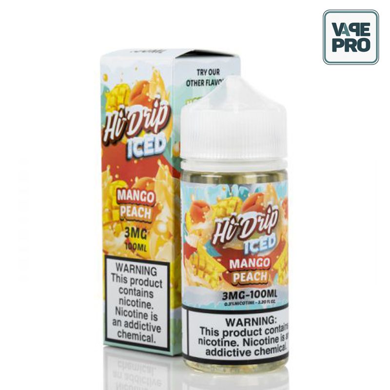 ICED MANGO PEACH (XOÀI ĐÀO LẠNH) - HI DRIP E-LIQUIDS - 100ML