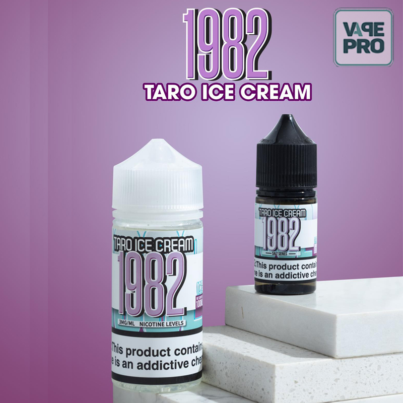 Taro Ice Cream Kem Khoai M N L Nh Saltnic Ml Vapepro