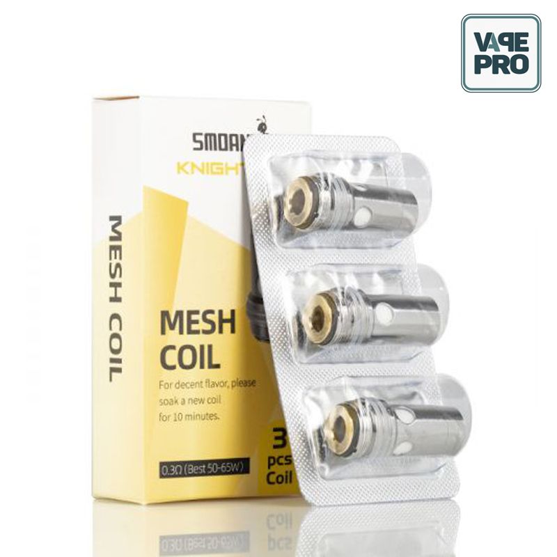 Pack 3 Coils 0.3 ohm Mesh Coil thay thế cho KNIGHT 80 Pod System By Smoant