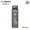 ĐẦU POD CÁC VỊ DÙNG CHO MÁY  GOTEK X 650mAh BY ASPIRE