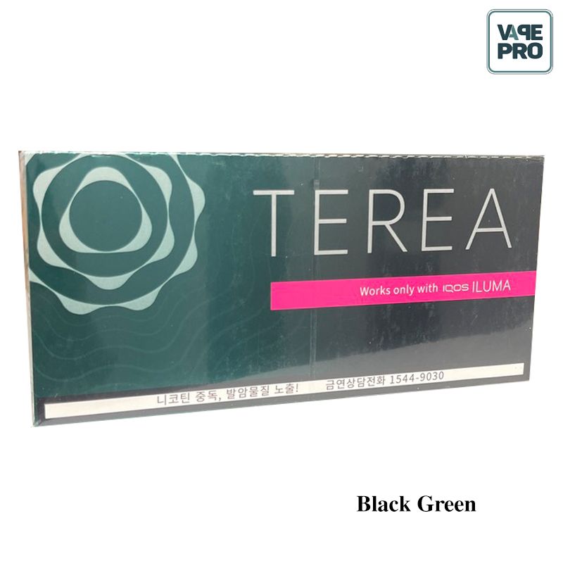 TEREA Black Green HÀN for IQOS ILUMA – Vị bạc hà đậm