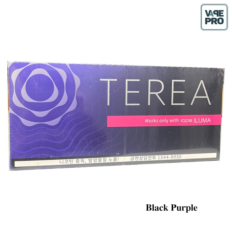 TEREA Black Purple HÀN for IQOS ILUMA – Vị bạc hà nho đậm