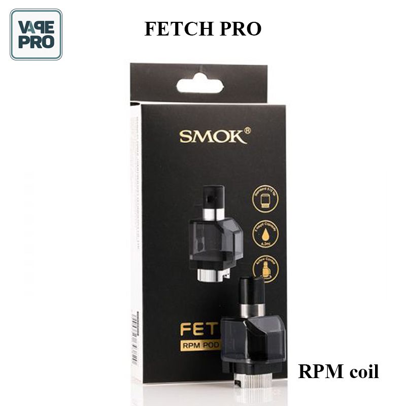 Đầu Pod Cartridge RPM thay thế cho máy Smok FETCH PRO 80W