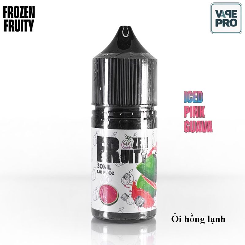 ICED PINK GUAVA (Ổi hồng lạnh) - FROZEN FRUITY SALTNIC - 30ML