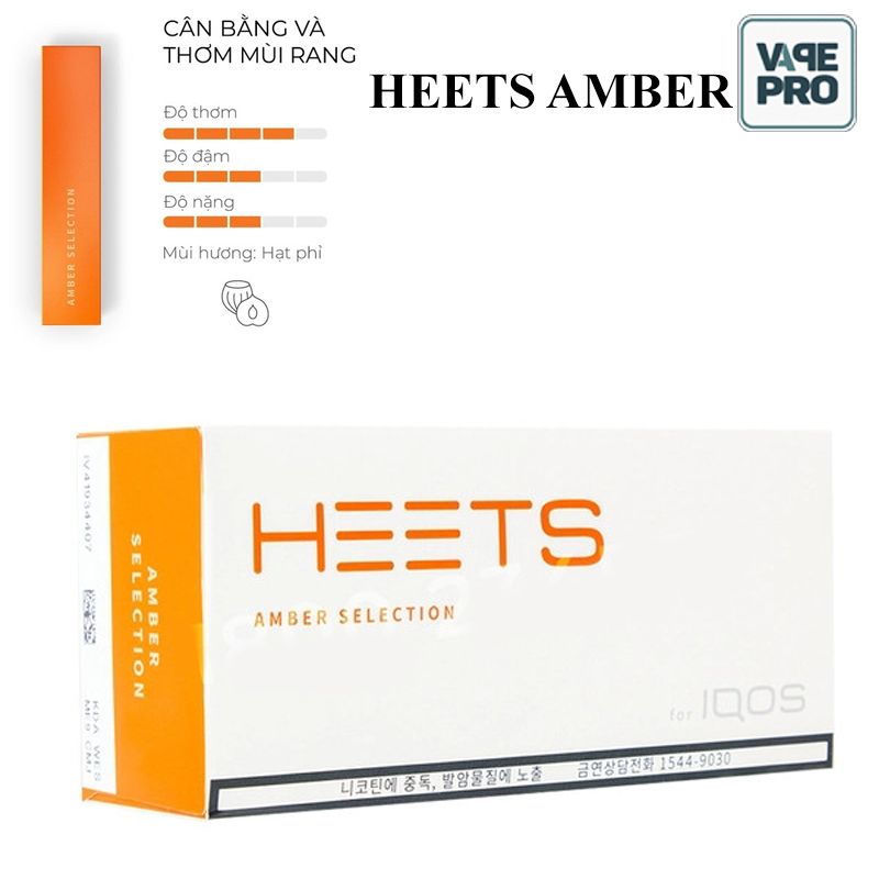 Thuốc iQOS Heets Amber KOREA