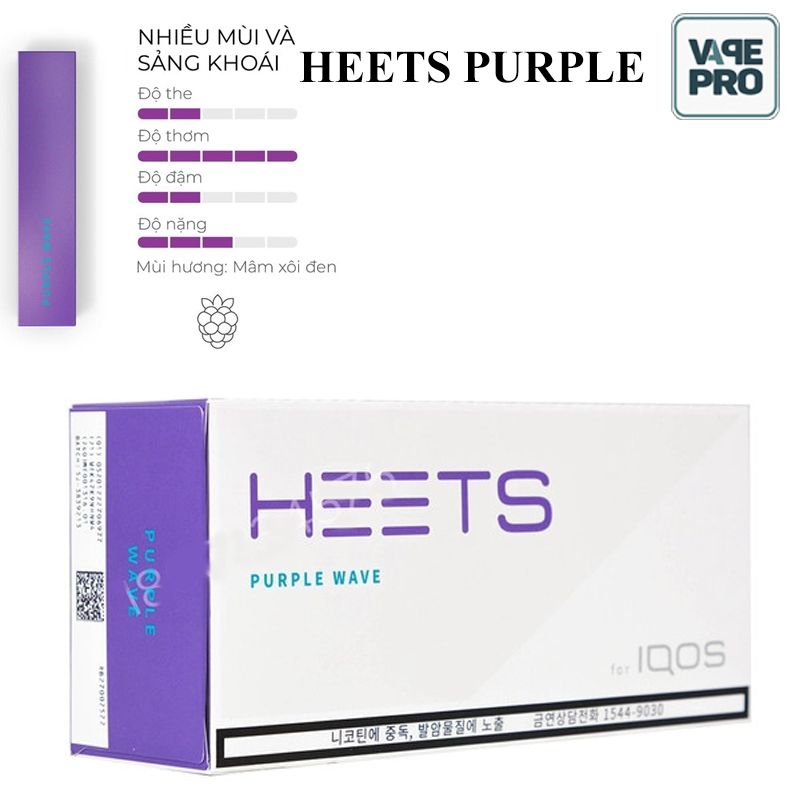 Thuốc iQOS Heets Purple KOREA