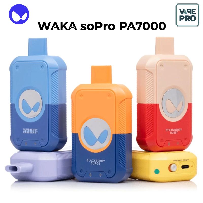 POD DÙNG 1 LẦN WAKA soPro PA7000 (7.000 hơi) DISPOSABLE BY RELX