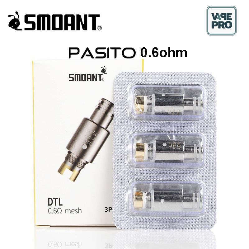 Pack 3 Coil- OCC 0.6OHM thay thế cho Pasito Pod System by Smoant