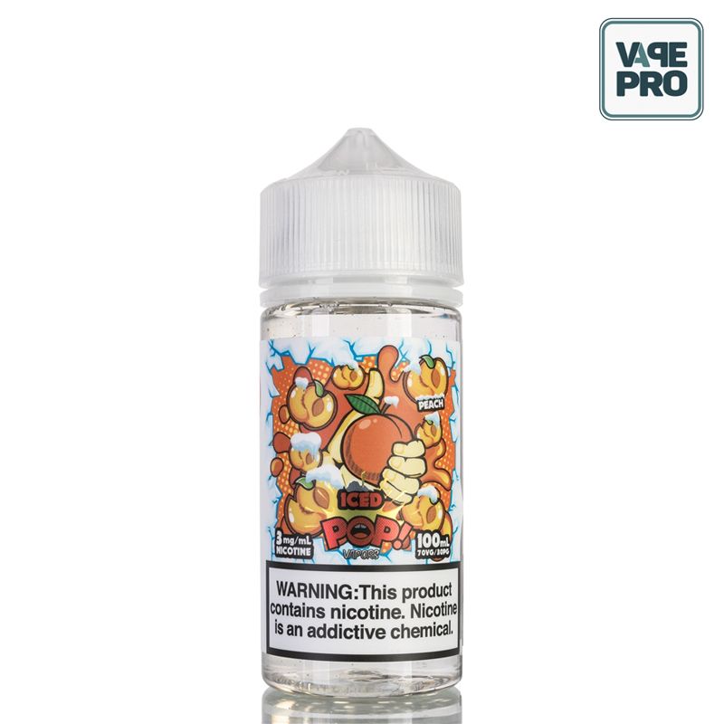 ICED PEACH (ĐÀO LẠNH) BY POP VAPORS - 100ML