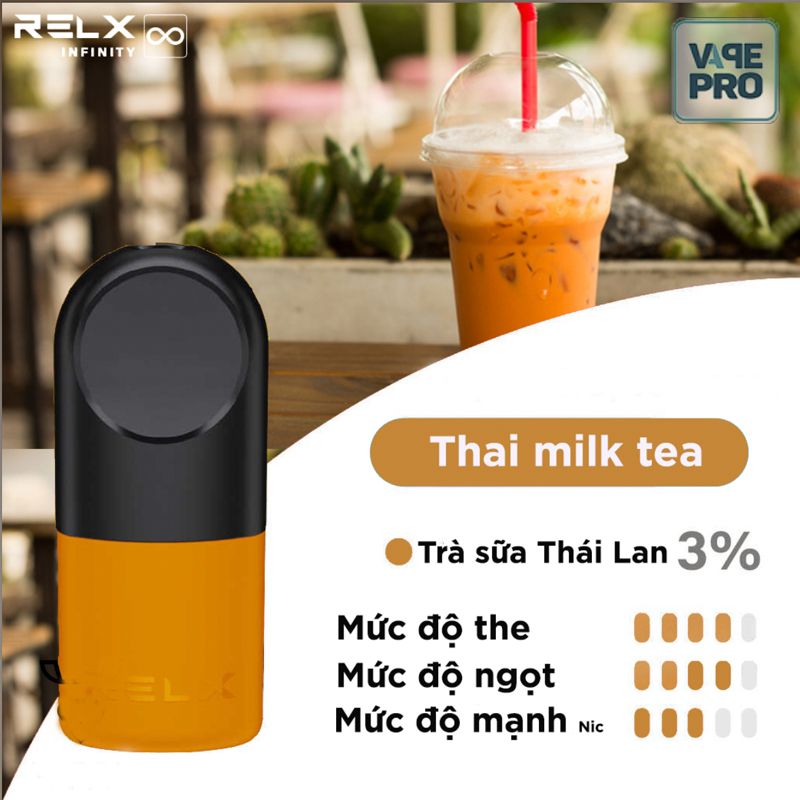 THAI MILK TEA (Trà sữa Thái) - RELX POD For RELX Infinity & RELX Essential