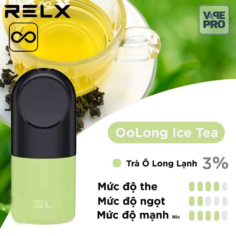 OOLONG ICE TEA (Trà Olong lạnh) - RELX POD For RELX Infinity & RELX Essential
