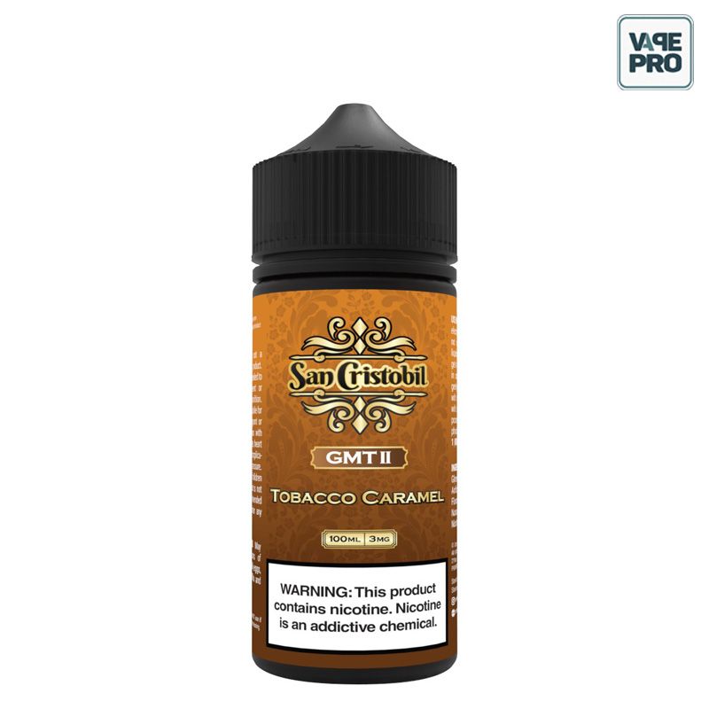 TOBACCO CARAMEL GMT II ( Thuốc lá Caramel ) Fruity ice Sweet 21 Vape 100ml