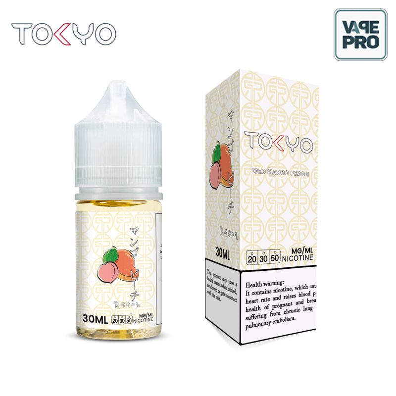 ICED MANGO PEACH (Xoài Đào lạnh) Tokyo Saltnic 30ML