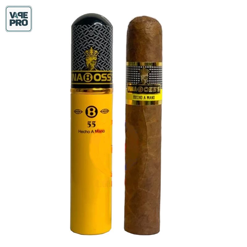 CIGAR VINABOSS'S MONTESCO 55 (Ống nhôm 1 điếu)