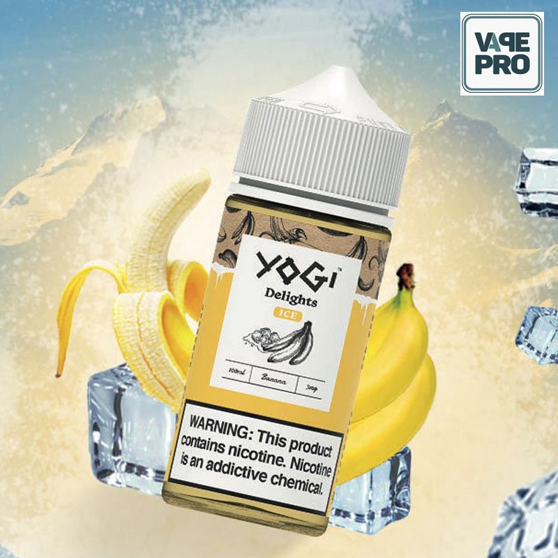 Banana ice (Chuối lạnh) Yogi Delights 100ml