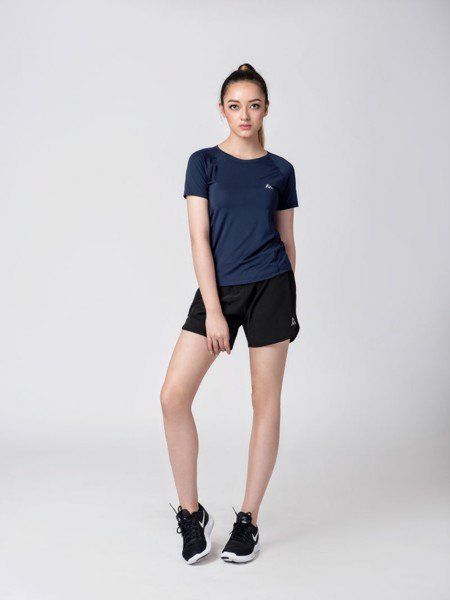 T- Shirt Nữ AM02 Tím Than