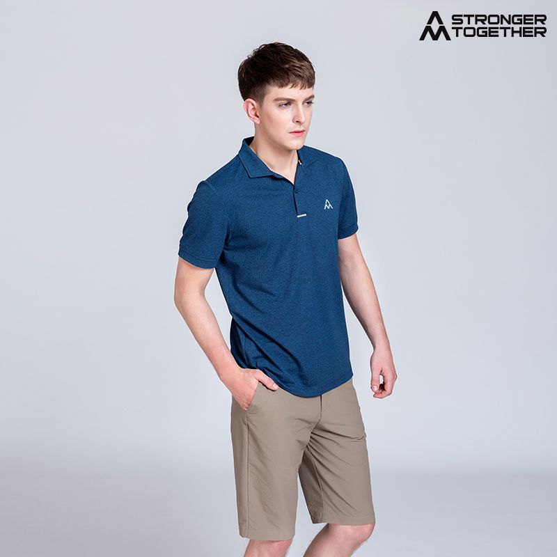 Áo polo nam AM xanh đậm Melang PLV05