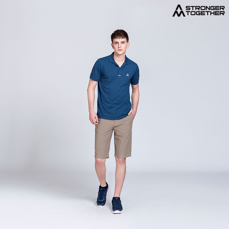 Áo polo nam AM xanh đậm Melang PLV05