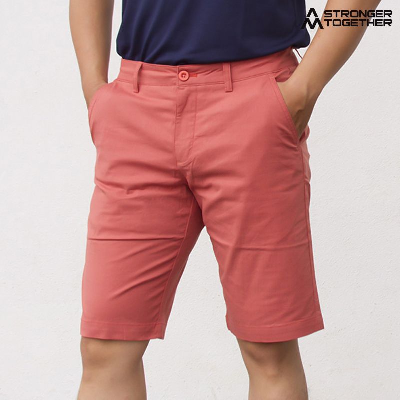 Quần short khakhi nam cam KK002