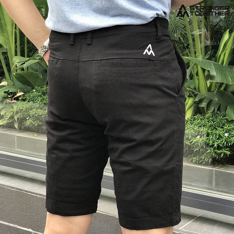 Quần short Khaki nam KK02 màu đen