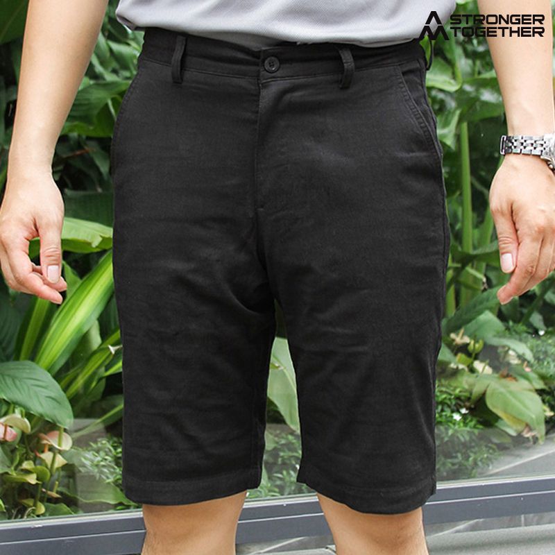 Quần short Khaki nam KK02 màu đen