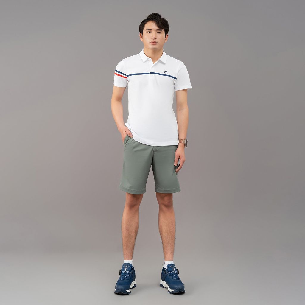 Quần short golf nam AM Moss Green SGM231-33