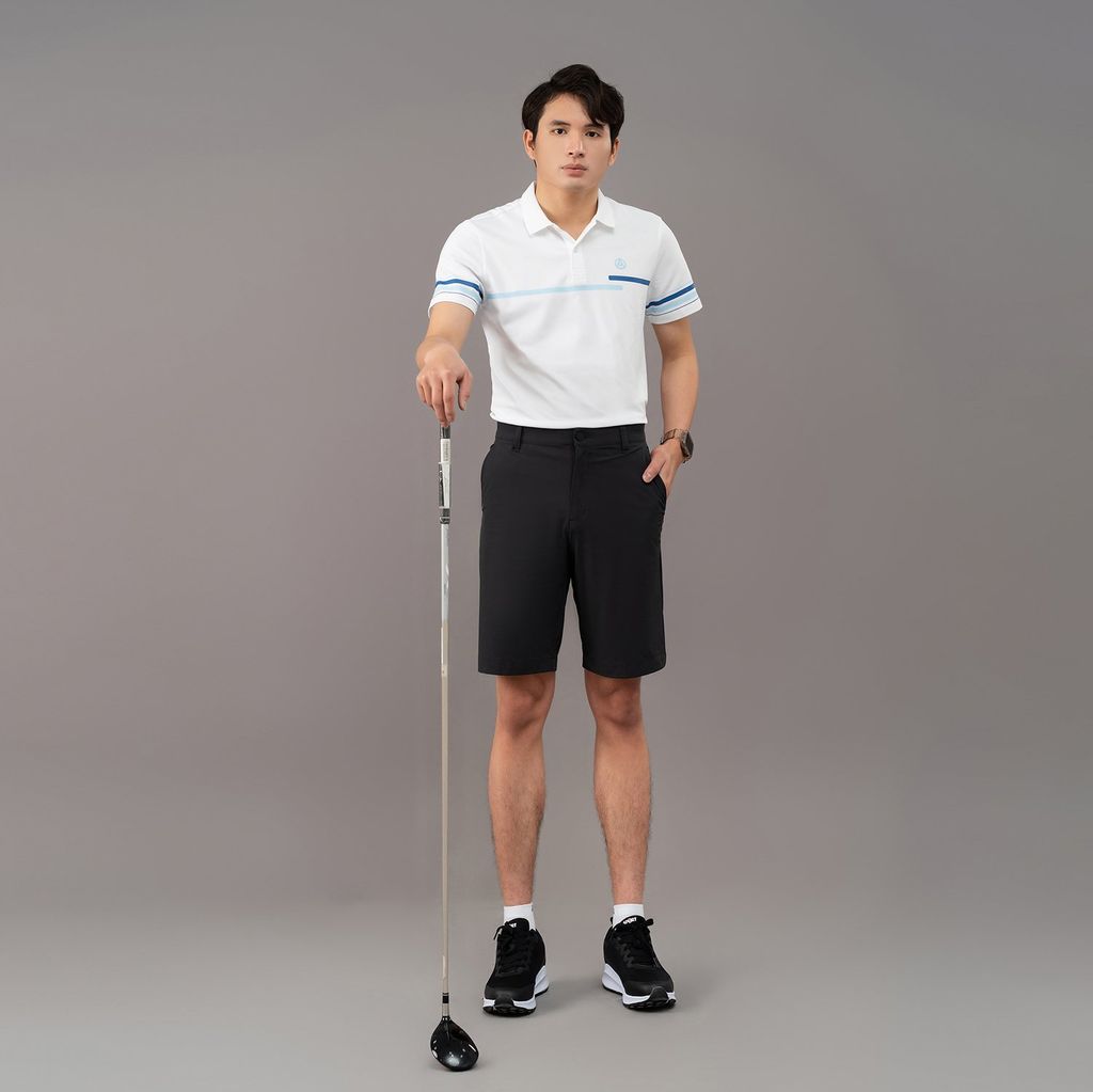 Quần short golf nam AM Dark Grey SGM232-20