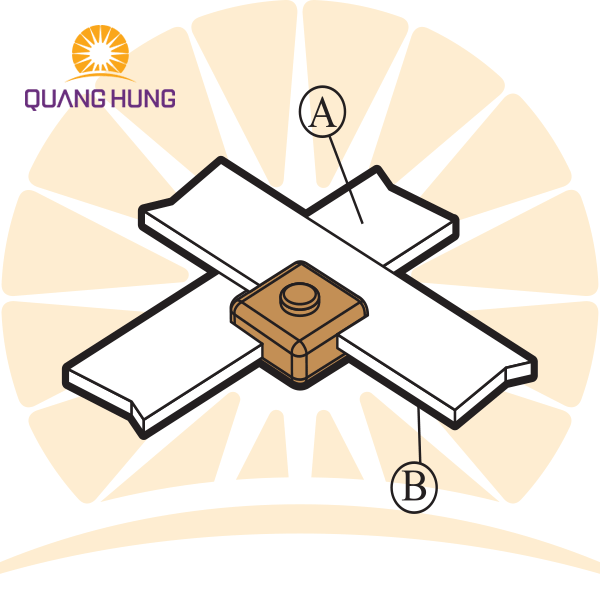 Mối Hàn Chữ Thập Giữa Băng Đồng Và Băng Đồng