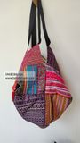  Túi xách tay vải thổ cẩm H'Mông ( TXTHM01) 
