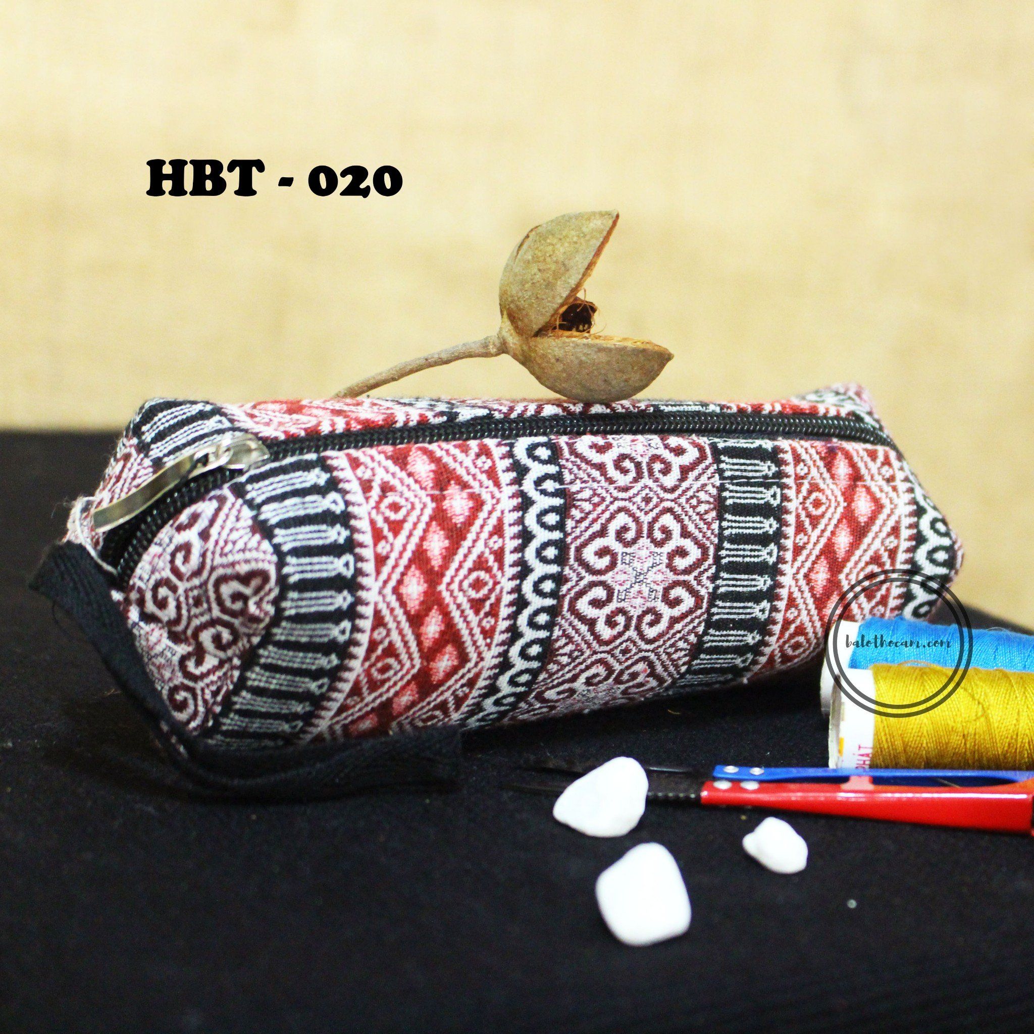 Hộp Bút Thổ Cẩm (HBT020)