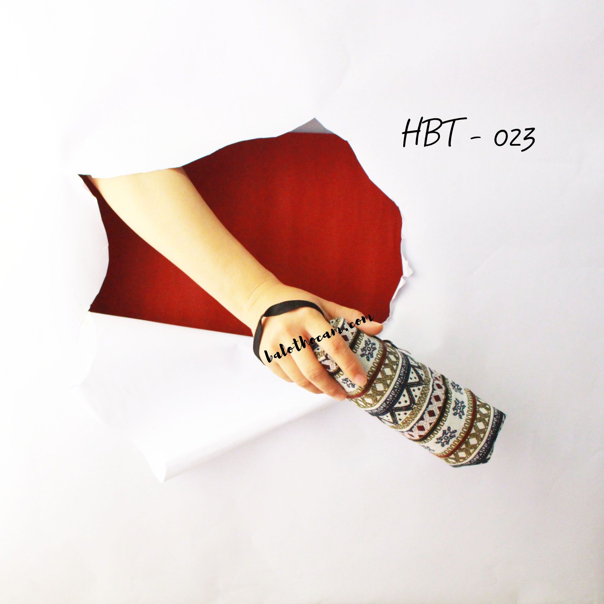 Hộp Bút Thổ Cẩm (HBT023)