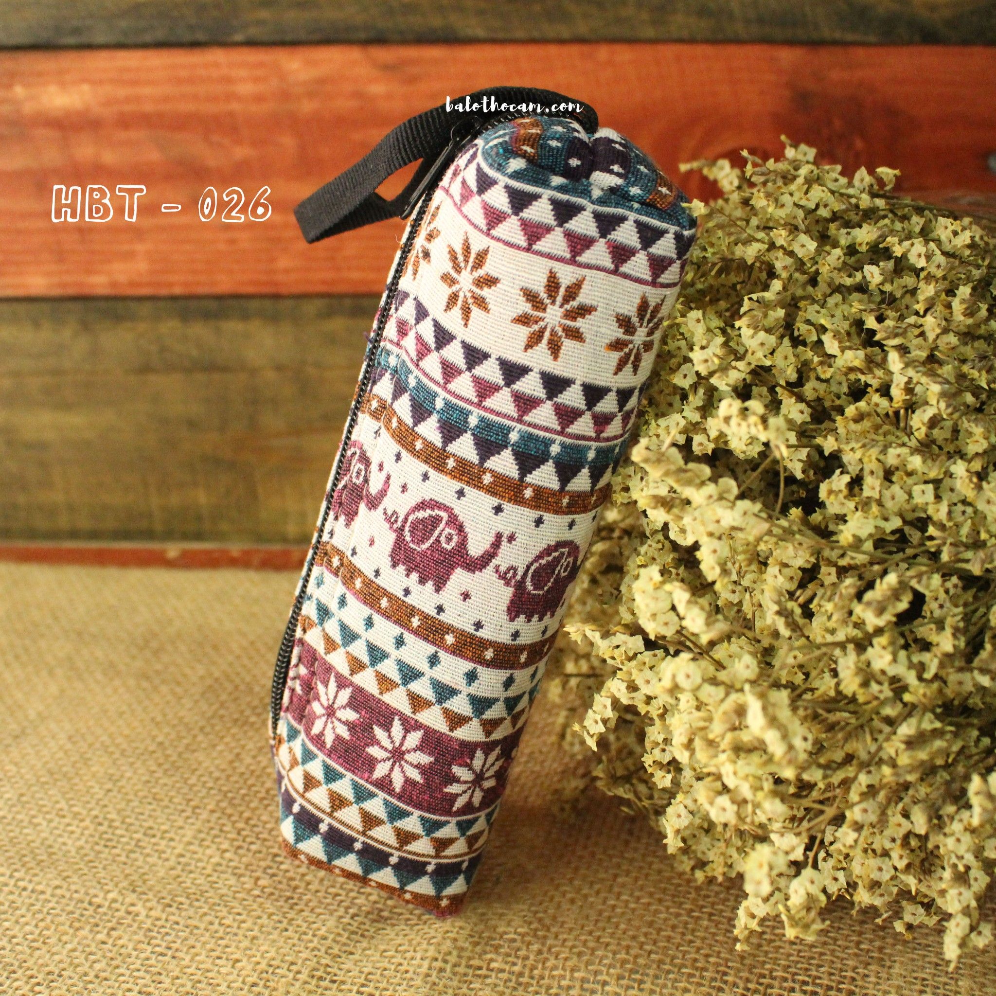 Hộp Bút Thổ Cẩm (HBT026)