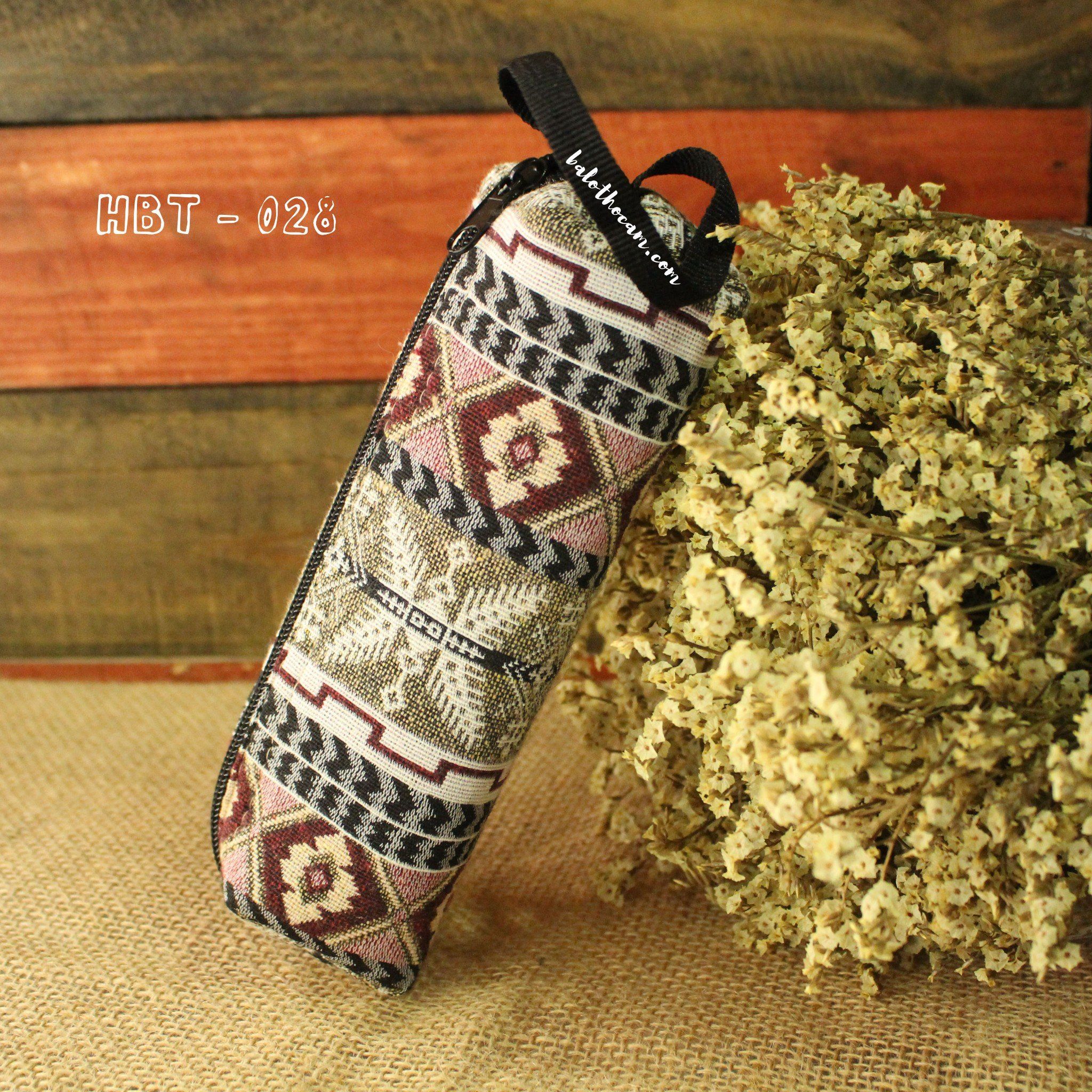 Hộp Bút Thổ Cẩm (HBT028)