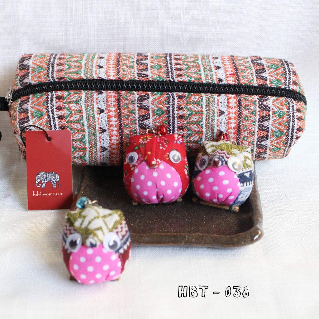 Hộp Bút Thổ Cẩm (HBT038)