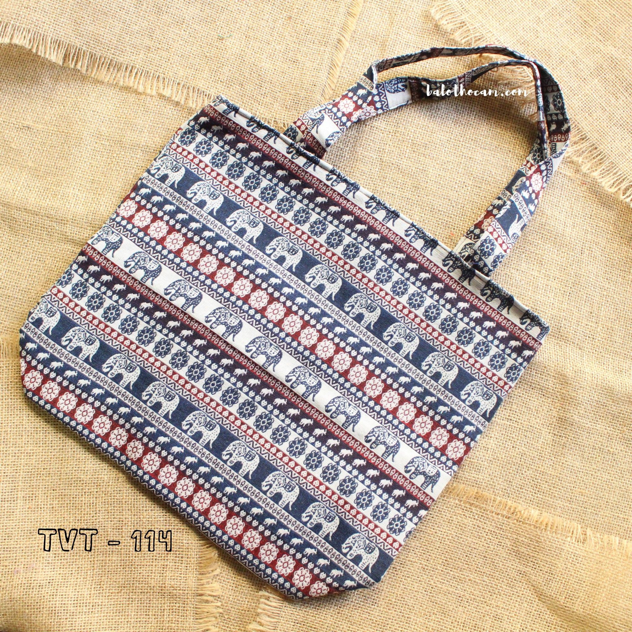 Túi Vuông Lớn Thổ Cẩm (TVT114)