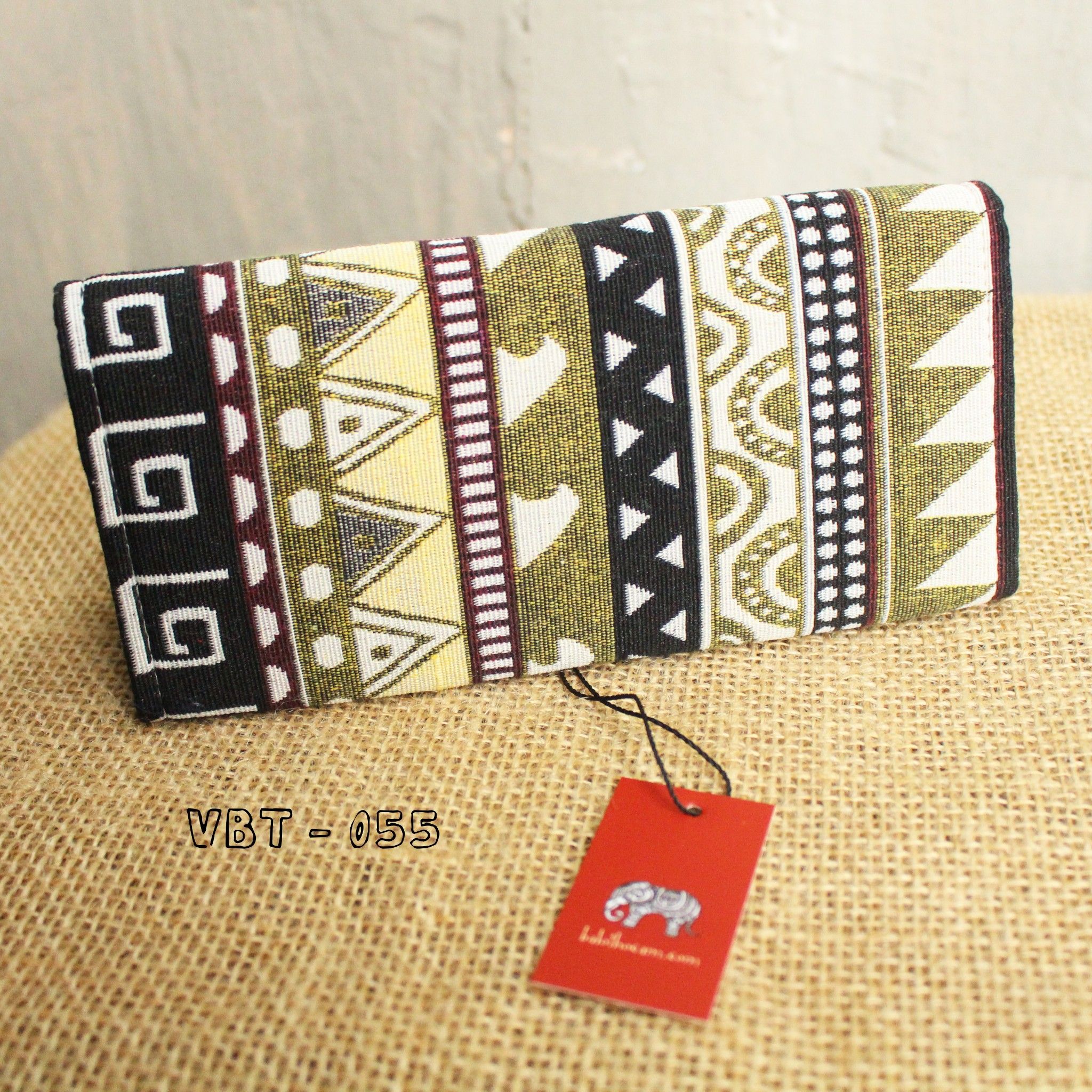 Ví Bấm Thổ Cẩm (VBT055)